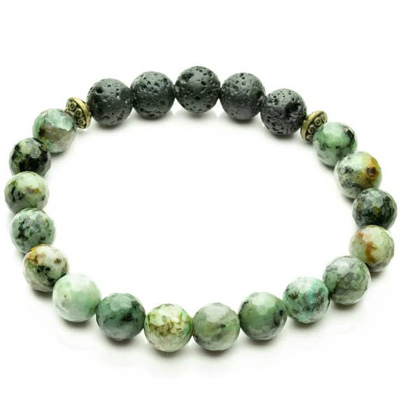 African Turquoise Diffuser Bracelet Andisway