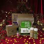 Holiday Wellness Box: Fresh Organic Greens & Wellness Gifts - Perfect Christmas Present with Free Shipping!