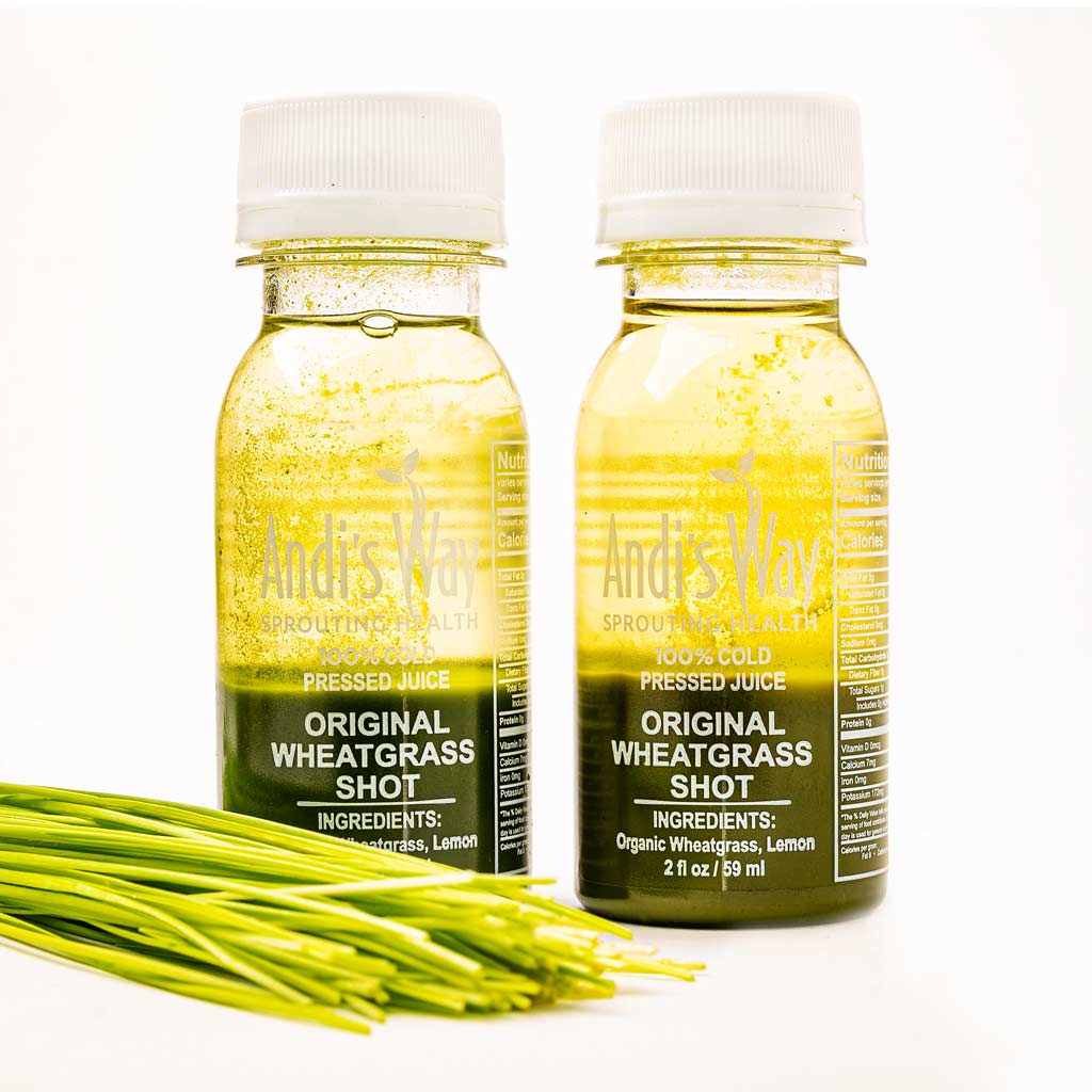 Organic WheatGrass Immunity Shots Andisway