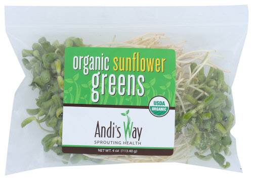 Fresh Organic Sunflower Greens