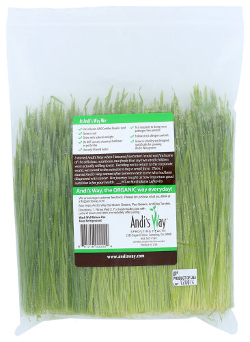 1 LB Fresh Organic Wheatgrass
