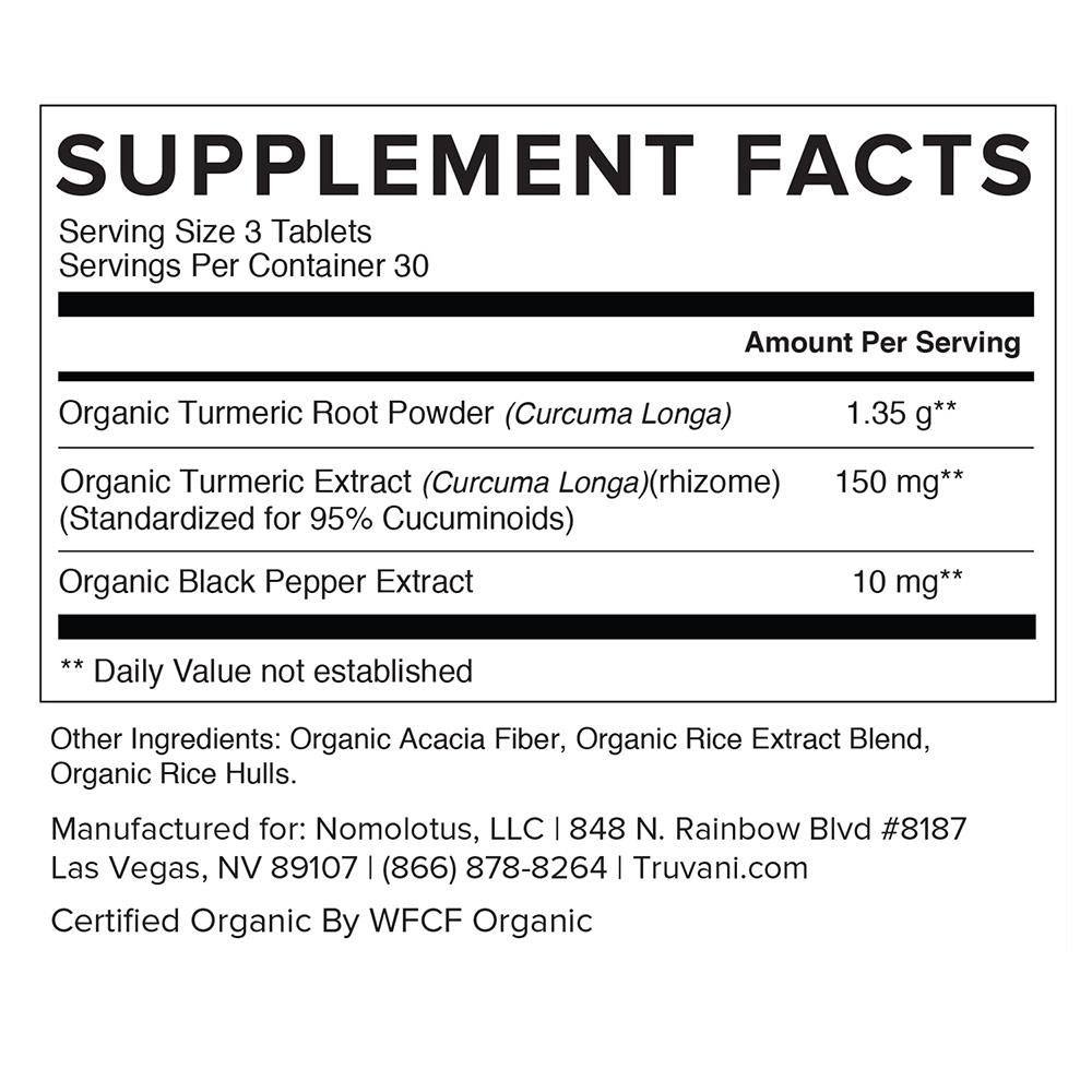 Organic Turmeric Curcumin with Black PepperWellnessOrganic Turmeric Curcumin with Black Pepper - Andi's Way