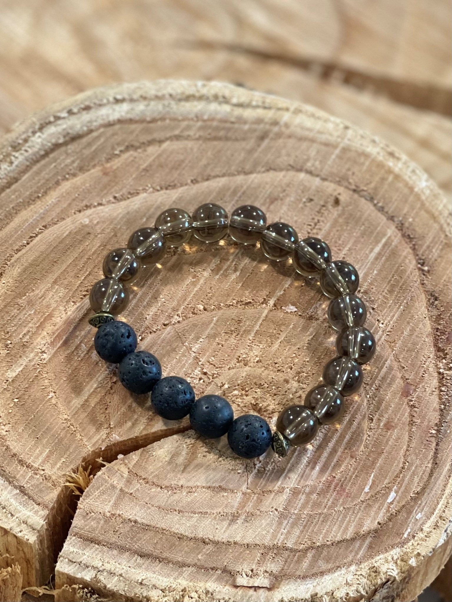 Smoky Quartz Diffuser BraceletbraceletSmoky Quartz Diffuser Bracelet - Andi's Way
