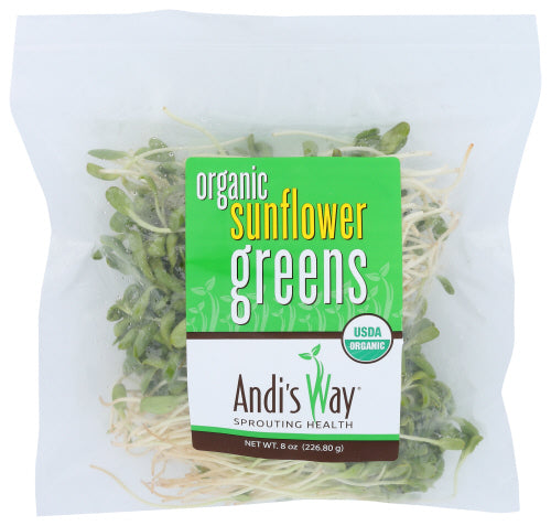 Fresh Organic Sunflower Greens