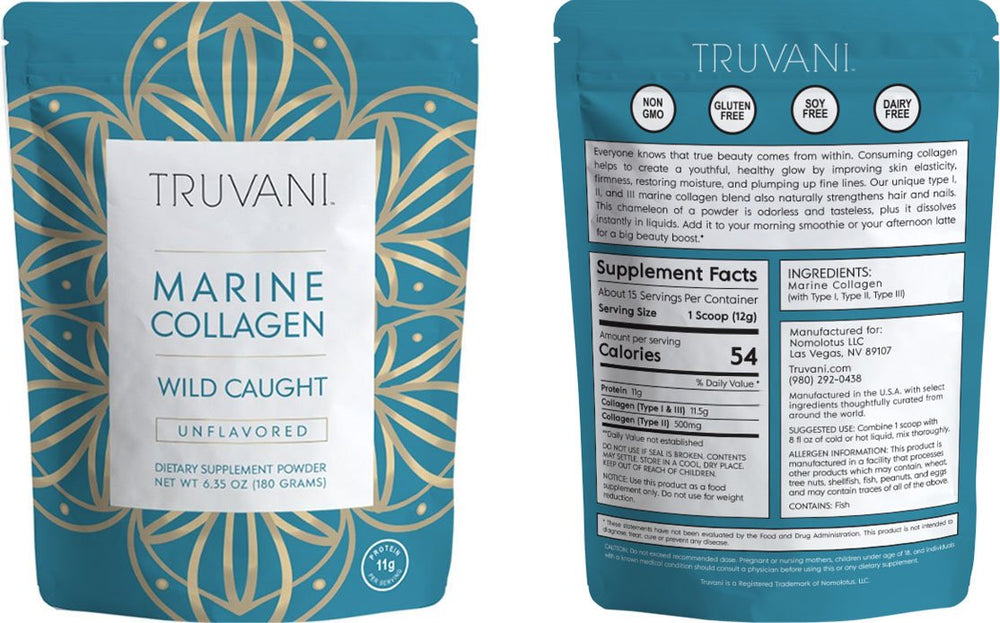 Truvani Wild Caught Marine Collagen - Andi's Way